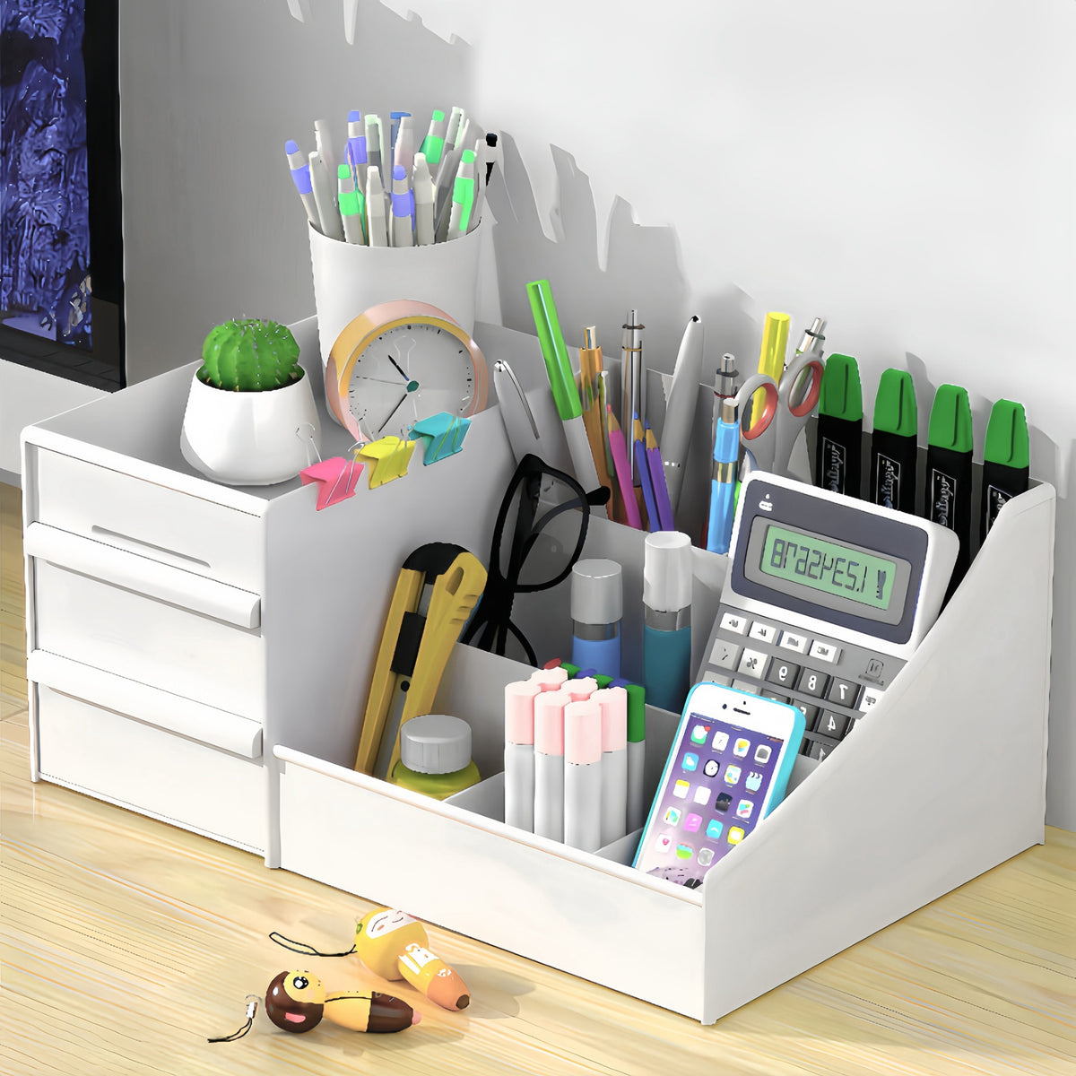 Organisateur de maquillage élégant